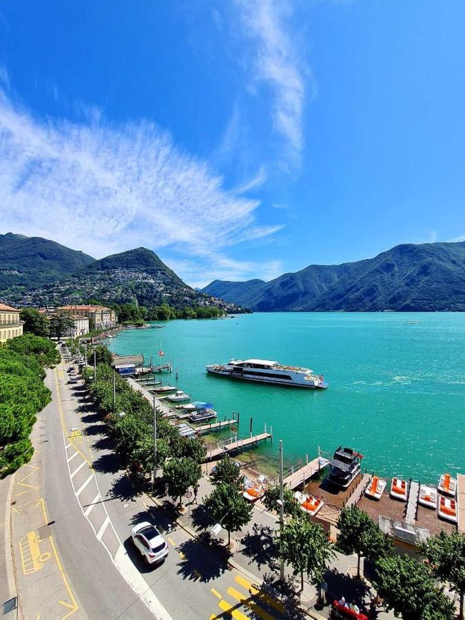 Hotel Walter Au Lac Lugano Exterior photo